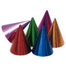 Papírové barevné kloboučky 10 ks
