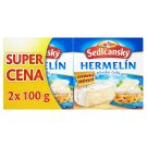 Sedlčanský Hermelín původní český zrající sýr s bílou plísní na povrchu 2 x 100g