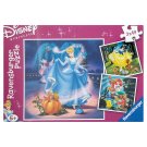 Ravensburger Disney Princess Puzzle 3 x 49 dílků
