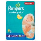 Pampers Active Baby Pleny 4 Maxi 82 ks