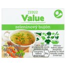 Tesco Value Zeleninový bujón 6 x 10g