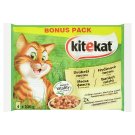 Kitekat Drůbeží menu v želé kompletní krmivo pro dospělé kočky 4 x 100g