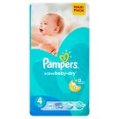 Pampers Active Baby-Dry Dětské jednorázové pleny 4 maxi 58 ks